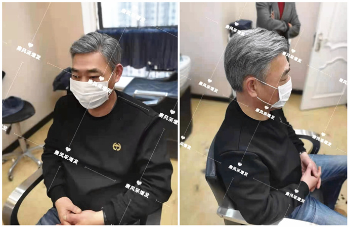 白色假發(fā)套 \